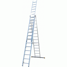 Драбина 3-секц. розкл. 3*14сх. 3,8-9м VHR-P мет.розтяжка