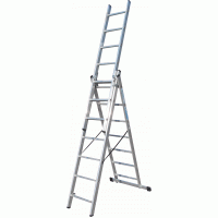 Драбина 3-секц. розкл. 3*7сх. 1,9-3,99м VHR Т