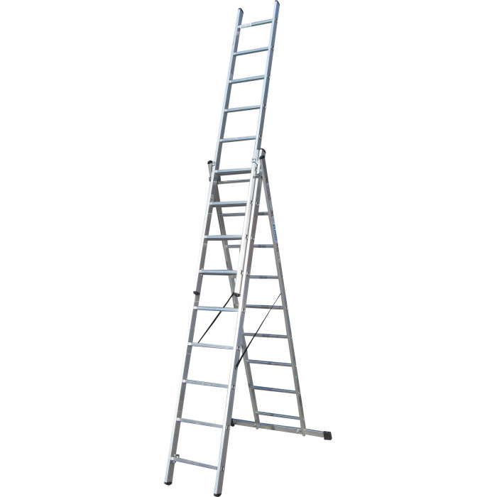 Драбина 3-секц. розкл. 3*9сх. 2,5-5,3м VHR T