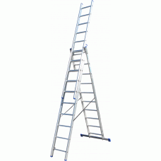 Драбина 3-секц. розкл. 3*10сх. 2,7- 6,1м VHR H
