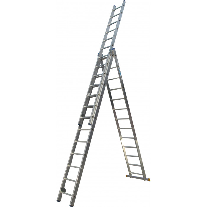 Драбина 3-секц. розкл. 3*13сх. 3,5-8,2м VHR P мет.розтяжка
