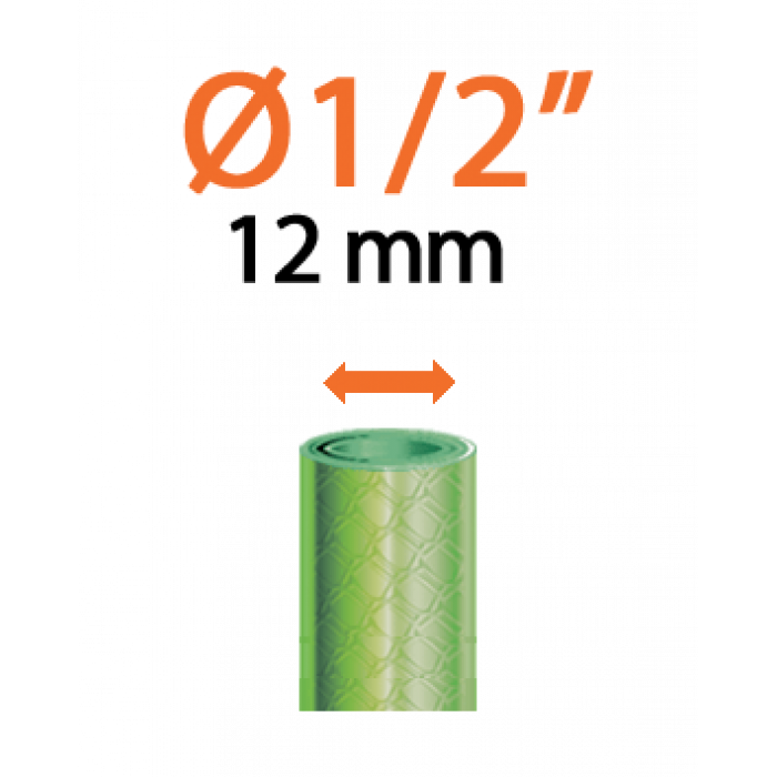 Конектор 1/2"- 5/8" для поливального шлангу Ergogrip бл.