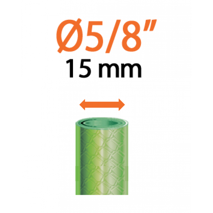 Конектор 1/2"- 5/8" для поливального шлангу Ergogrip бл.