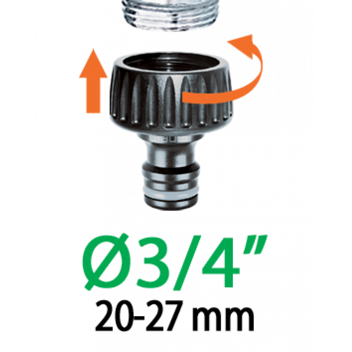 Візок зі шлангом 25м 5/8" "METAL COMPACT PRONTO 25"