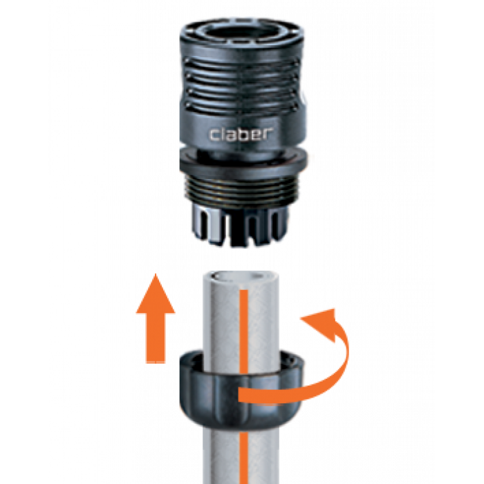 Візок зі шлангом 25м 5/8" "METAL COMPACT PRONTO 25"