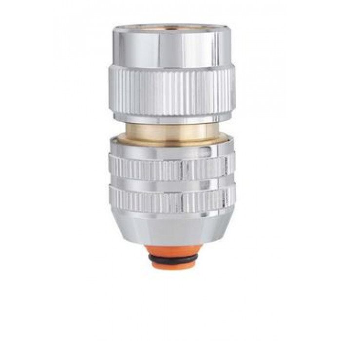 Конектор 1/2"- 5/8" для поливального шлангу AquaStop, метал Конектор 1/2"- 5/8" для поливального шлангу AquaStop, метал