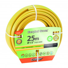 Шланг поливальний 1/2" 25м Flexyfort Green, жовтий з зел. полосою