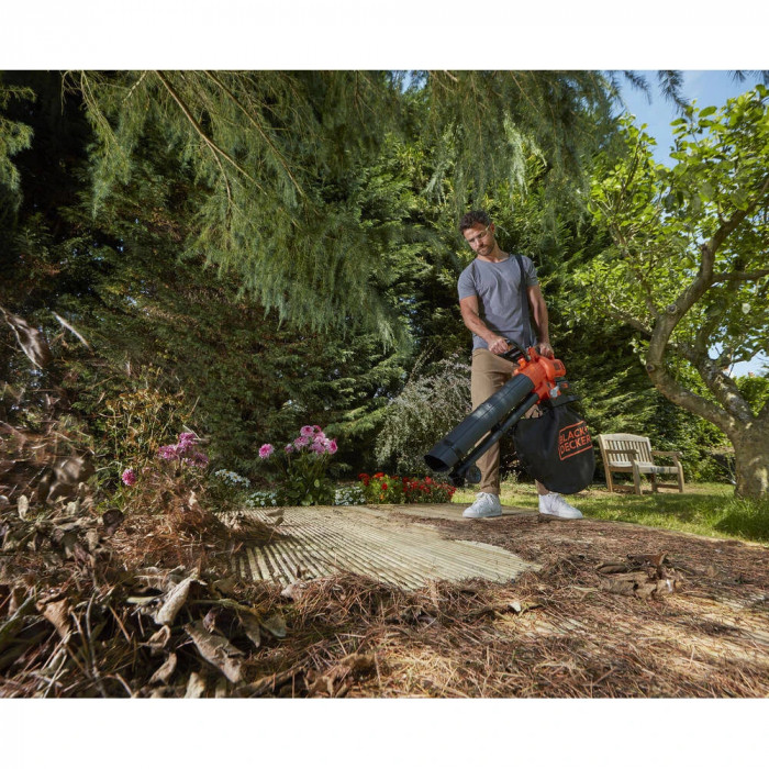 Садовий акумуляторний пилосос безщітковий BLACK+DECKER BCBLV3625L1