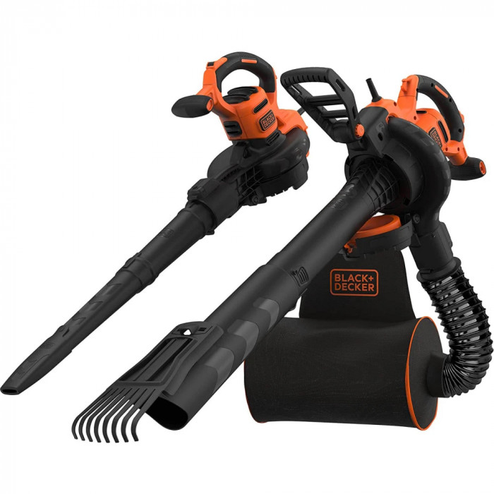 Садовий пилосос електричний BLACK+DECKER BEBLV301 Садовий пилосос електричний BLACK+DECKER BEBLV301