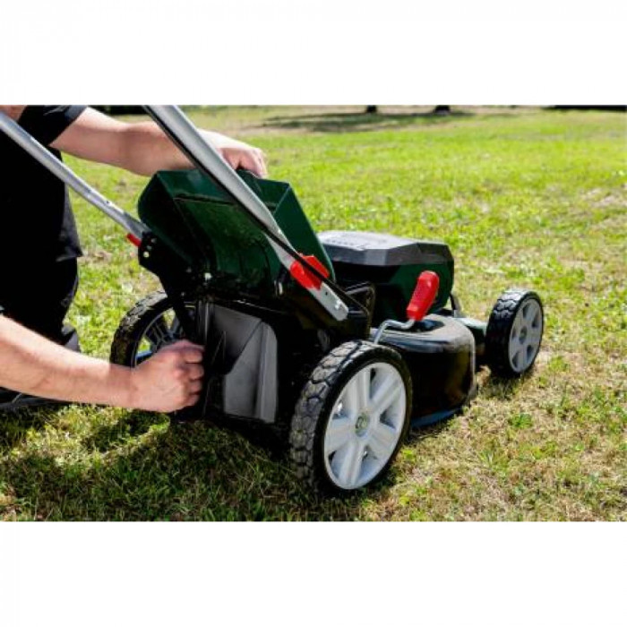 Газонокосарка акумуляторна Metabo RM 36-18 LTX BL 46 з АКБ і ЗП (601606650)