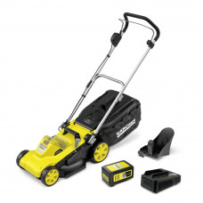Газонокосарка акумуляторна Karcher LMO 3-18 Battery Set (АКБ і ЗП) (1.445-411.0)