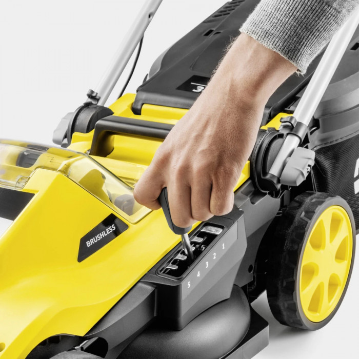Газонокосарка акумуляторна Karcher LMO 3-18 Battery Set (АКБ і ЗП) (1.445-411.0)