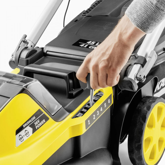 Газонокосарка акумуляторна Karcher LMO 5-18 Dual (без АКБ і ЗП) (1.445-430.0)