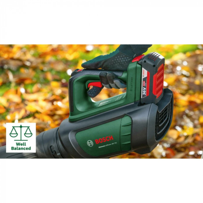 Повітродувка акумуляторна Bosch AdvancedLeafBlower 36V-750 (без АКБ і ЗП) (06008C6001)