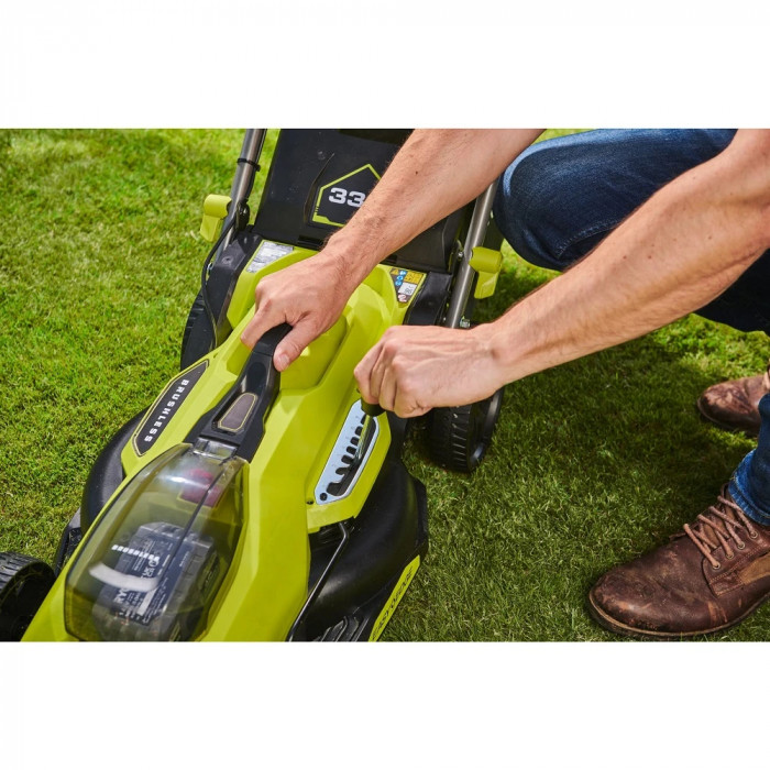 Газонокосарка акумуляторна RYOBI RY18LMX33A-150 ONE+ 18В + АКБ і ЗП (5133006287)