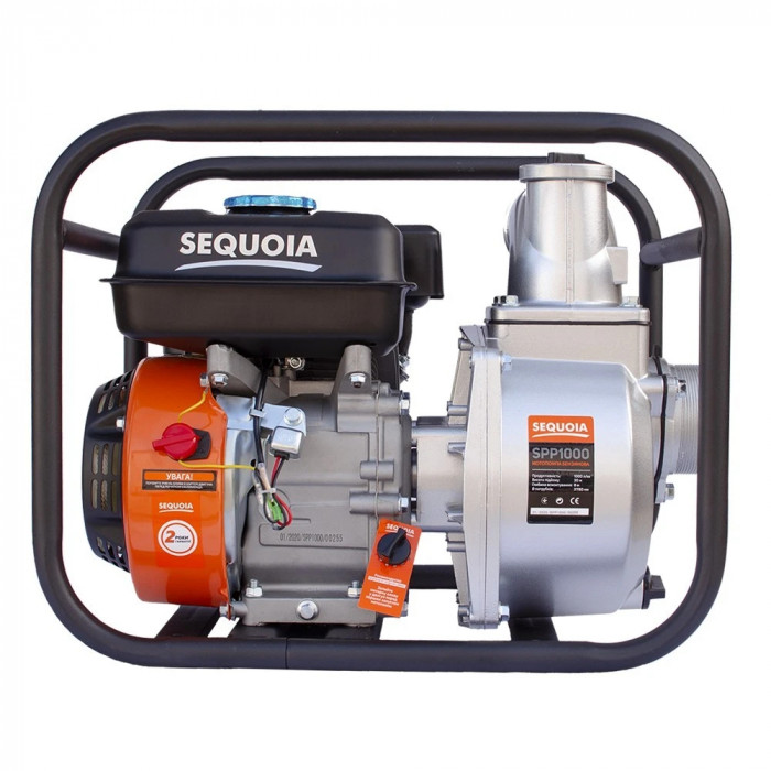 Мотопомпа бензинова для чистої води SEQUOIA SPP1000 (SPP1000)
